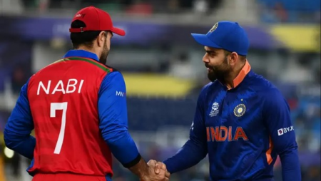 India will host Afghanistan for a three-match One-Day International series.