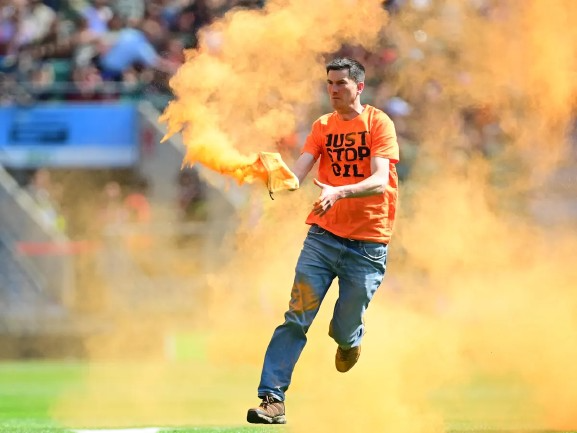 Yorkshire will send ‘sprint stewards’ to Headingley to prevent a pitch invasion by the Just Stop Oil group.