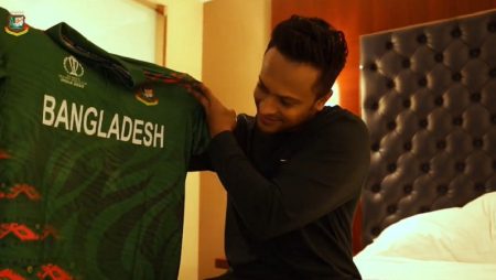 Bangladesh has unveiled its official shirt ahead of the ODI World Cup in 2023