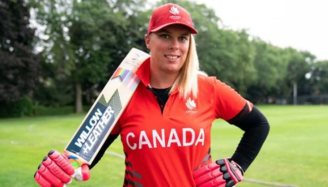 Danielle McGahey will be the first transgender cricketer to play for Canada in a women’s T20I.