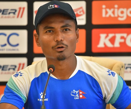 Nepal captain discusses preparations for the Asia Cup match between India and Nepal.
