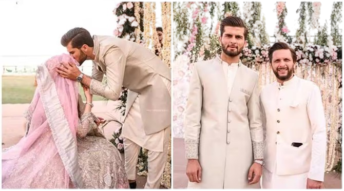 Shaheen Afridi marries Shahid Afridi’s daughter Ansha Afridi