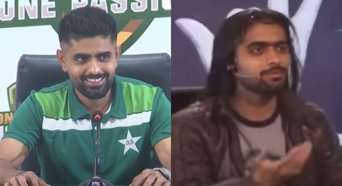 Babar Azam discusses social media viral AI-generated voice clips.