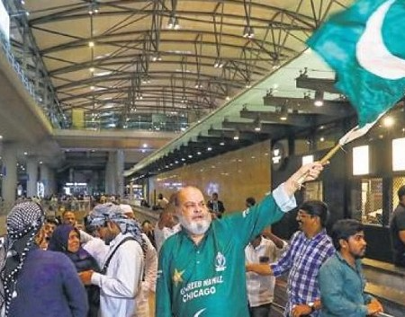 Basheer ‘Chacha’ detained at Rajiv Gandhi International Airport for waving Pakistan flag