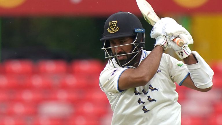 Cheteshwar Pujara has been suspended from playing in one County Championship match.
