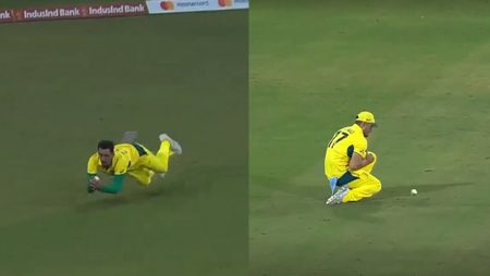 Australian fielders miss many opportunities throughout the AUS vs. SA match