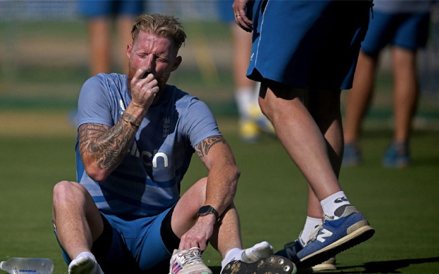 Ben Stokes spotted using an inhaler while practicing in Bengaluru, Gone viral