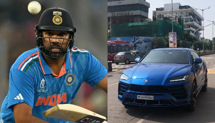 Rohit Sharma issued three traffic citations for exceeding the speed limit on the Mumbai-Pune Expressway