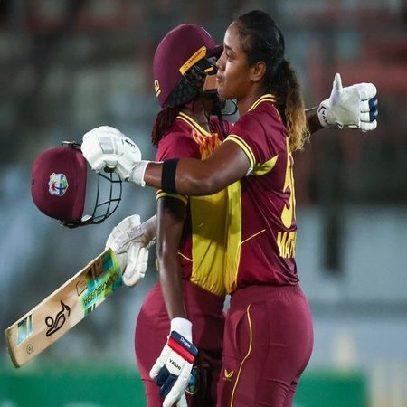 Hayley Matthews maintains her top spot among all-rounders in the ICC T20I rankings