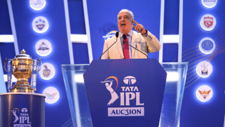 The BCCI is considering holding the IPL auction in Dubai.