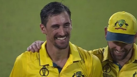 In the exhibition game, Mitchell Starc’s hat-trick placed the Netherlands on the back foot.