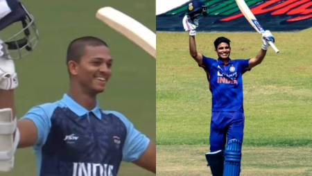 Yashasvi Jaiswal breaks Shubman Gill’s record with his hundred vs Nepal