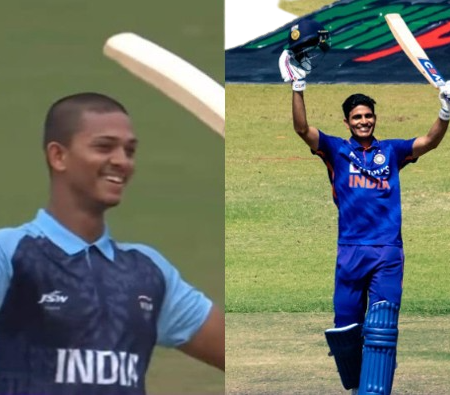 Yashasvi Jaiswal breaks Shubman Gill’s record with his hundred vs Nepal