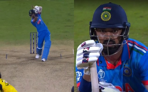 KL Rahul’s mind-boggling six against Pat Cummins has left him stunned