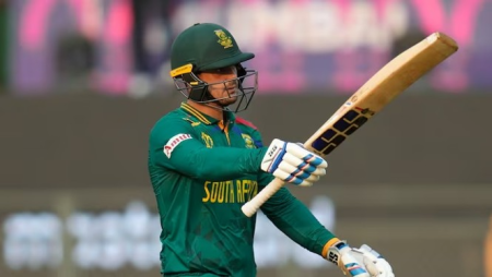 Aiden Markram praises Quinton de Kock’s form after the latter’s third World Cup century.