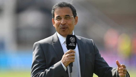 Due to dengue sickness, Harsha Bhogle would be absent from the India-Pakistan encounter.