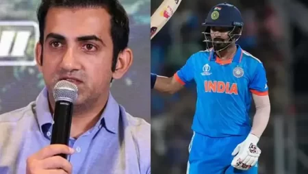 Gautam Gambhir unhappy with KL Rahul’s defensive strategy in the World Cup final against Australia