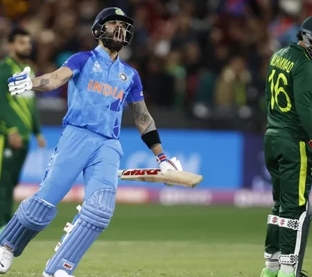 Virat Kohli recalls the historic 2022 T20 World Cup match between India and Pakistan.