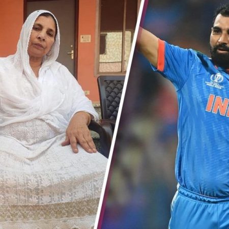 Anjum Ara, Mohammed Shami’s mother, was hospitalized just hours before the ODI World Cup final.