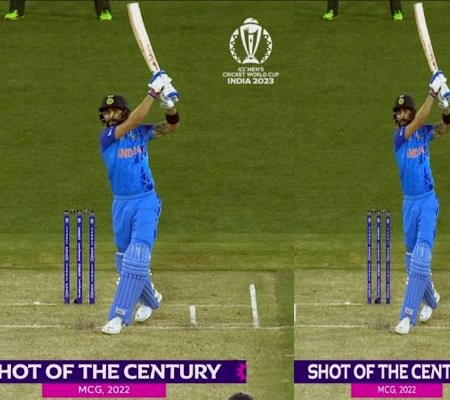 ICC calls Virat Kohli’s six off Haris Rauf ‘shot of the century’ 