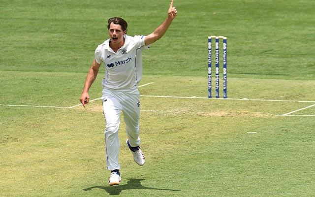 Lance Morris was released from the Australian Test squad to increase BBL participation.