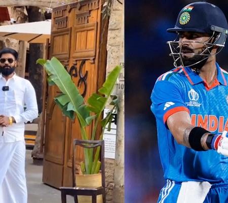 A man alleges he was denied access to Virat Kohli’s Mumbai restaurant.