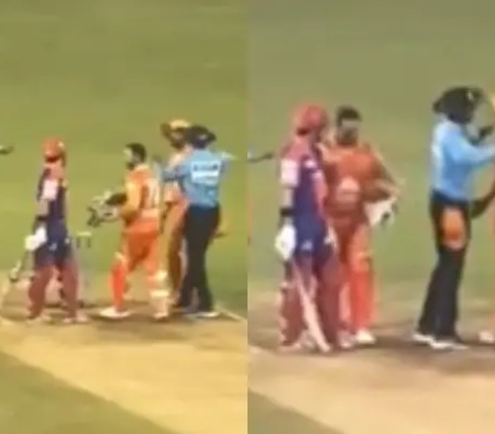 Stump mic picks up a furious exchange between Gambhir and Sreesanth during the LLC game.