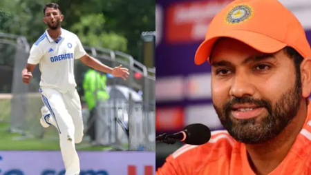 Rohit Sharma suggests that he will stick with Prasidh Krishna in the Cape Town Test.