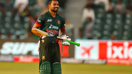 Najmul Hossain Shanto named Bangladesh captain in all three formats