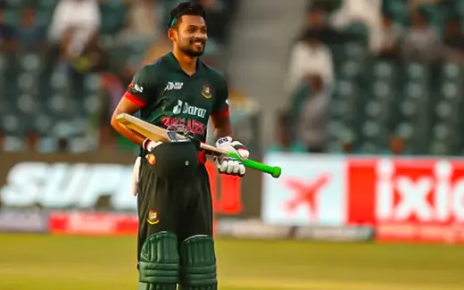 Najmul Hossain Shanto named Bangladesh captain in all three formats