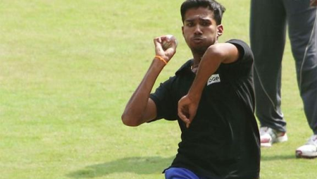 Gujarat Titans have named Sandeep Warrier as Mohammed Shami’s replacement.
