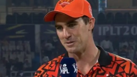 Pat Cummins recalls World Cup victory in Ahmedabad during GT vs SRH clash.