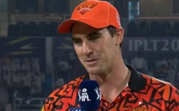 Pat Cummins recalls World Cup victory in Ahmedabad during GT vs SRH clash.